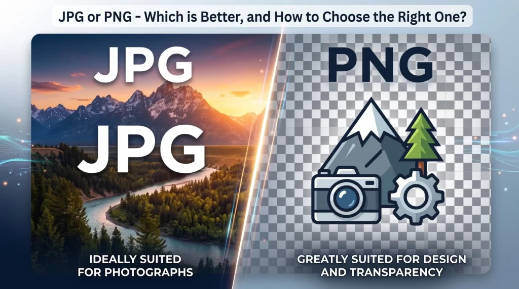JPG or PNG – which format is better and how do you choose the right one?
